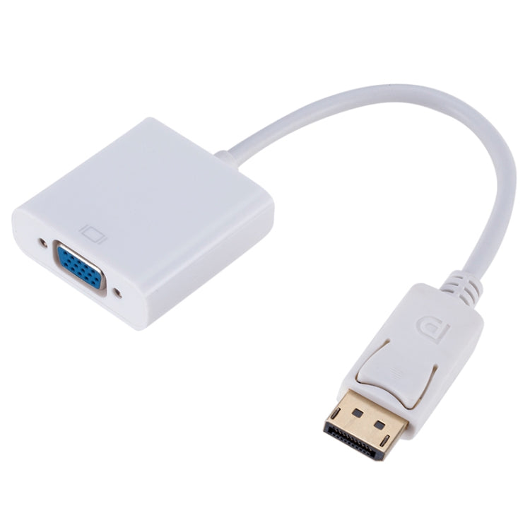 Bộ chuyển đổi DisplayPort đực sang VGA cái, chiều dài: 20cm, DP đực sang VGA cái 20cm màu trắng, DP đực sang VGA cái màu đen