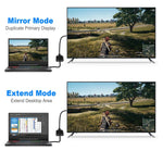 Cáp chuyển đổi DisplayPort đực sang HDMI cái, chiều dài: 20cm, DP đực sang HDMI cái