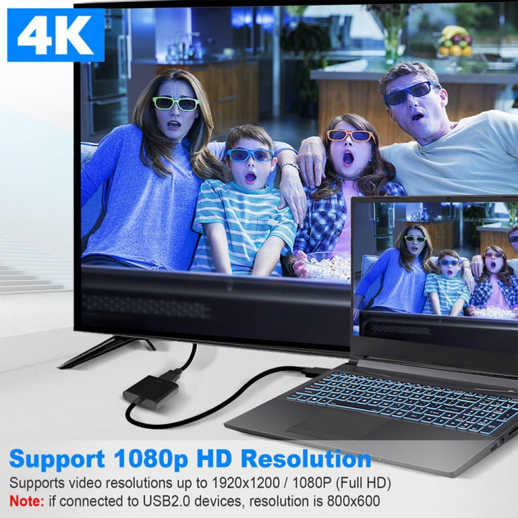 Cáp chuyển đổi DisplayPort đực sang HDMI cái, chiều dài: 20cm, DP đực sang HDMI cái