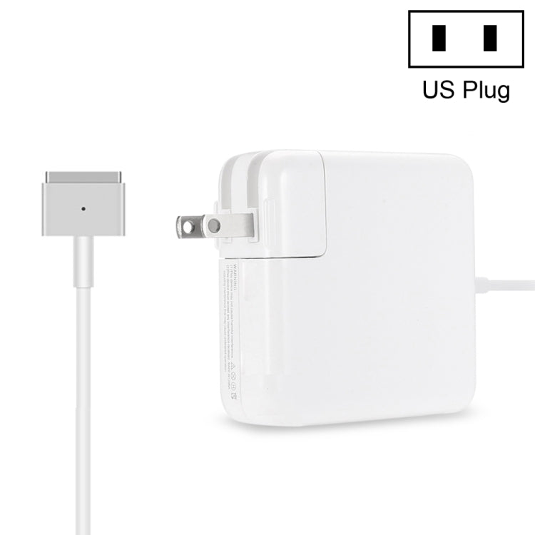 Bộ chuyển đổi nguồn MagSafe 2 5 chân A1424 85W 20V 4.25A cho MacBook, chiều dài cáp: 1.6m, phích cắm US, 85W phích cắm US