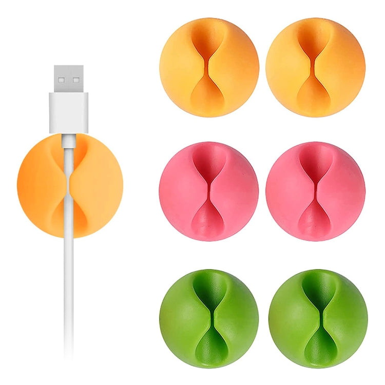 6 cái kẹp dây đa năng tổ chức dây cáp