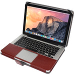 Bao da máy tính xách tay có khóa bấm cho MacBook Pro 13.3 inch