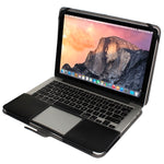 Bao da cho MacBook Pro Retina 13.3 inch có khóa bấm