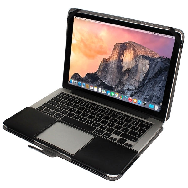 Bao da cho MacBook Pro Retina 13.3 inch có khóa bấm