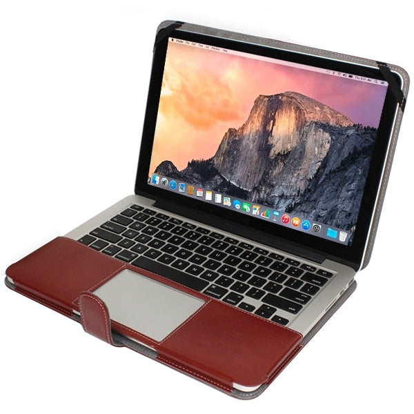 Bao da cho MacBook Pro Retina 13.3 inch có khóa bấm