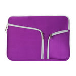 Túi xách laptop có khóa kéo hai ngăn, dành cho Macbook Air 13 inch