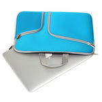 Túi xách laptop có khóa kéo hai ngăn, dành cho Macbook Air 13 inch