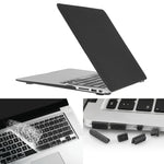 ENKAY cho Macbook Air 11.6 inch (Phiên bản US) / A1370 / A1465 Ốp bảo vệ nhựa cứng mờ 3 trong 1 có bảo vệ bàn phím & nút bịt bụi cổng Hat-Prince