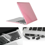 ENKAY ốp bảo vệ cứng trong suốt 3 trong 1 cho Macbook Air 13.3 inch (Phiên bản Mỹ) / A1369 / A1466 Hat-Prince, có bảo vệ bàn phím và nút bịt bụi cổng