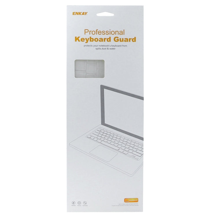 ENKAY ốp bảo vệ cứng trong suốt 3 trong 1 cho Macbook Air 13.3 inch (Phiên bản Mỹ) / A1369 / A1466 Hat-Prince, có bảo vệ bàn phím và nút bịt bụi cổng