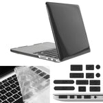 ENKAY cho Macbook Pro Retina 13.3 inch (Phiên bản Mỹ) / A1425 / A1502 Ốp cứng trong suốt 3 trong 1 kiểu mũ hoàng tử kèm bảo vệ bàn phím & nút bịt bụi cổng