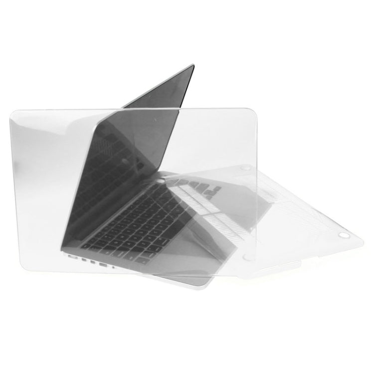 ENKAY cho Macbook Pro Retina 13.3 inch (Phiên bản Mỹ) / A1425 / A1502 Ốp cứng trong suốt 3 trong 1 kiểu mũ hoàng tử kèm bảo vệ bàn phím & nút bịt bụi cổng