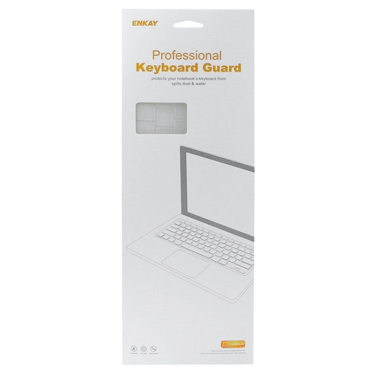 ENKAY cho Macbook Pro Retina 13.3 inch (Phiên bản Mỹ) / A1425 / A1502 Ốp cứng trong suốt 3 trong 1 kiểu mũ hoàng tử kèm bảo vệ bàn phím & nút bịt bụi cổng