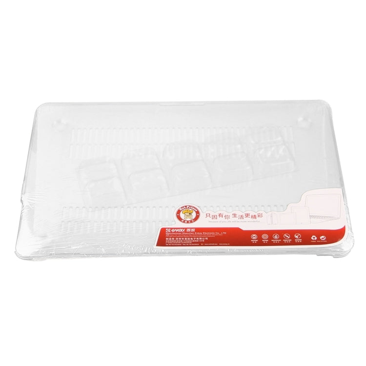 ENKAY cho Macbook Pro Retina 13.3 inch (Phiên bản Mỹ) / A1425 / A1502 Ốp cứng trong suốt 3 trong 1 kiểu mũ hoàng tử kèm bảo vệ bàn phím & nút bịt bụi cổng