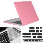 ENKAY cho Macbook Pro Retina 15.4 inch (phiên bản US) / A1398 ốp cứng nhám 3 trong 1 Hat-Prince với bảo vệ bàn phím & nút bịt bụi cổng