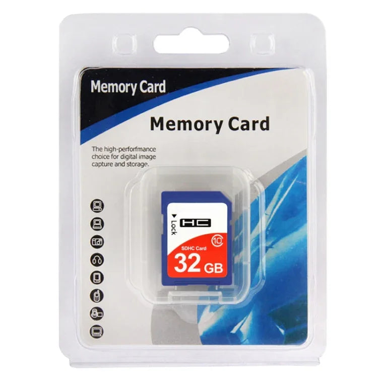 Thẻ Nhớ Máy Ảnh SDHC Lớp 10 Tốc Độ Cao 32GB (Dung Lượng Thực 100%), 32GB