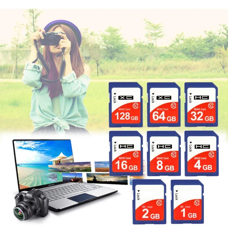 Thẻ Nhớ Máy Ảnh SDHC Lớp 10 Tốc Độ Cao 32GB (Dung Lượng Thực 100%), 32GB