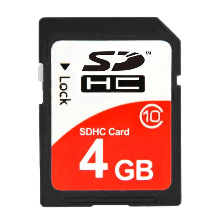Thẻ Nhớ Máy Ảnh SDHC Lớp 10 Tốc Độ Cao 4GB (Dung Lượng Thực 100%), 4GB