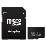 Thẻ Nhớ Micro SD(TF) Lớp 10 Tốc Độ Cao 16GB Từ Đài Loan, Ghi: 8mb/s, Đọc: 12mb/s (Dung Lượng Thực 100%), Thẻ Trần 16GB