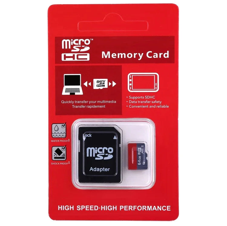 Thẻ nhớ TF/Micro SDHC UHS-1 (U1) lớp 10 tốc độ cao 64GB, Ghi: 15mb/s, Đọc: 30mb/s (Dung lượng thực 100%), 64GB