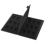 2 hộp đựng bảo vệ thẻ nhớ 9 trong 1 cho thẻ TF, Kích thước: 93mm (D) x 62mm (R) x 10mm