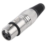Đầu nối micro 3 chân XLR cái, cái