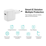 Bộ chuyển đổi sạc USB phích cắm EU chất lượng cao 5V 2A