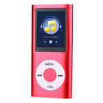 Máy nghe nhạc MP4 kim loại màn hình TFT 1.8 inch có khe thẻ TF, hỗ trợ ghi âm, radio FM, sách điện tử và lịch, máy nghe nhạc MP4