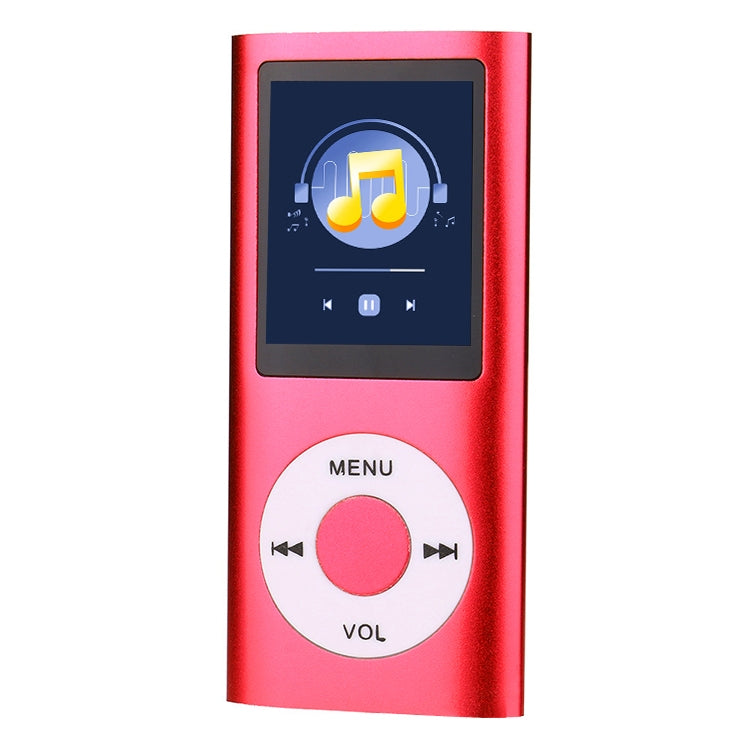 Máy nghe nhạc MP4 kim loại màn hình TFT 1.8 inch có khe thẻ TF, hỗ trợ ghi âm, radio FM, sách điện tử và lịch, máy nghe nhạc MP4