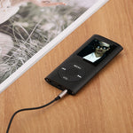 Máy nghe nhạc MP4 kim loại màn hình TFT 1.8 inch có khe thẻ TF, hỗ trợ ghi âm, radio FM, sách điện tử và lịch, máy nghe nhạc MP4