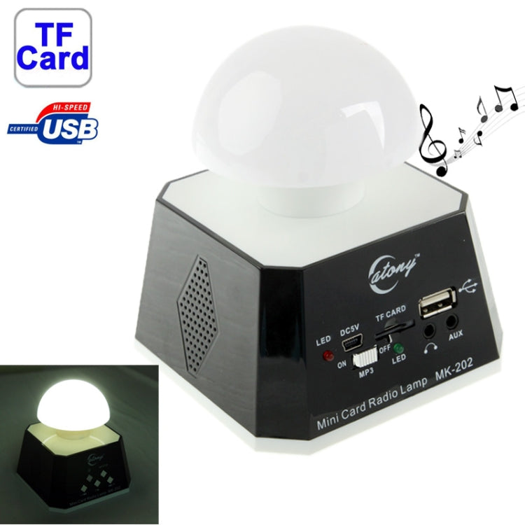 Loa đa đèn LED CT-0019 có radio FM, hỗ trợ thẻ TF