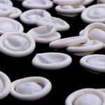50 chiếc bao ngón tay chống tĩnh điện bằng latex, 2x6cm