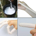 50 chiếc bao ngón tay chống tĩnh điện bằng latex, 2x6cm
