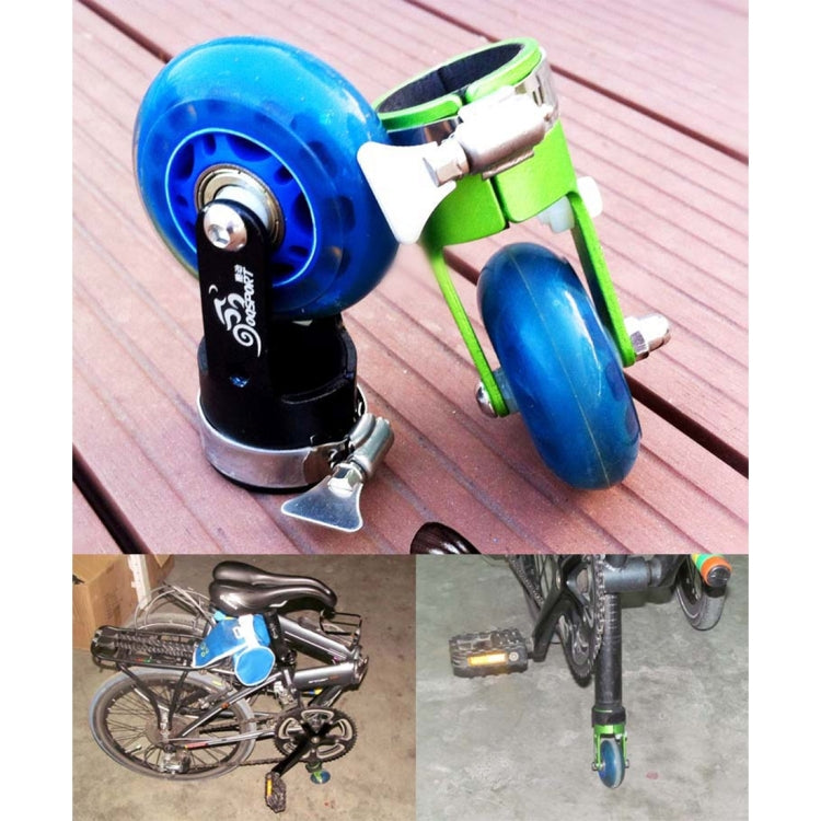 Bánh trợ lực phụ xe đạp gấp OQSPORT