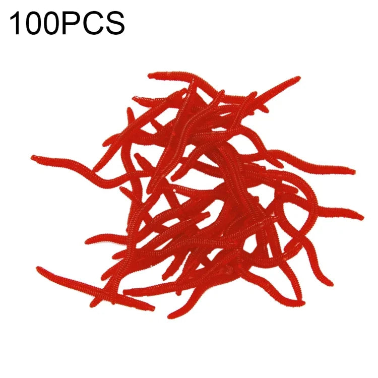 100 mồi câu giun đất nhân tạo, Mồi câu mềm silicone