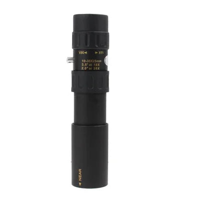 Kính thiên văn đơn 10-30 x 25mm cho đi bộ đường dài / leo núi, 10-30x25