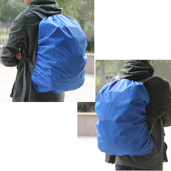 Bọc mưa chất lượng cao dung tích 45-50 lít cho túi, 45-50 lít (Xanh dương), 45-50 lít (Bạc), 45-50 lít (Cam)