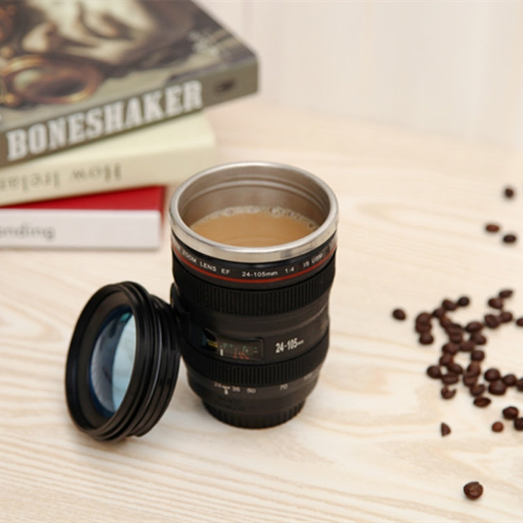 Cốc Hình Ống Kính Máy Ảnh 400ML Caniam EF 24-105mm F4, Cốc Lọc Dùng Đựng Cà Phê, Sữa, Nước Làm Quà Tặng, 400ML, Cốc Hình Ống Kính Máy Ảnh