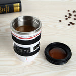 Cốc Hình Ống Kính Máy Ảnh 400ML Caniam EF 24-105mm F4, Cốc Lọc Dùng Đựng Cà Phê, Sữa, Nước Làm Quà Tặng, 400ML, Cốc Hình Ống Kính Máy Ảnh