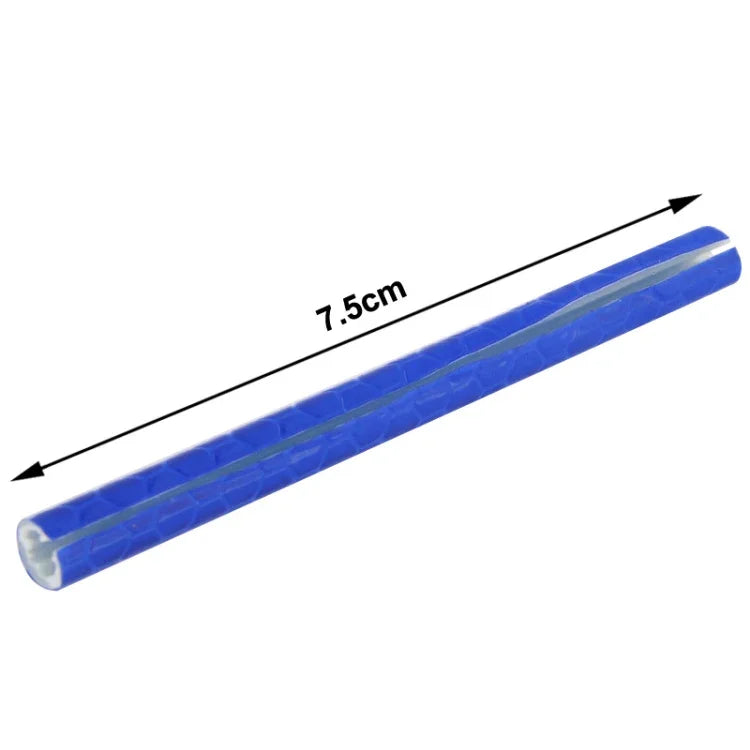 OQSPORT 12 cái phản quang nan hoa xe đạp, kẹp gắn phản quang, dải đèn cảnh báo ống