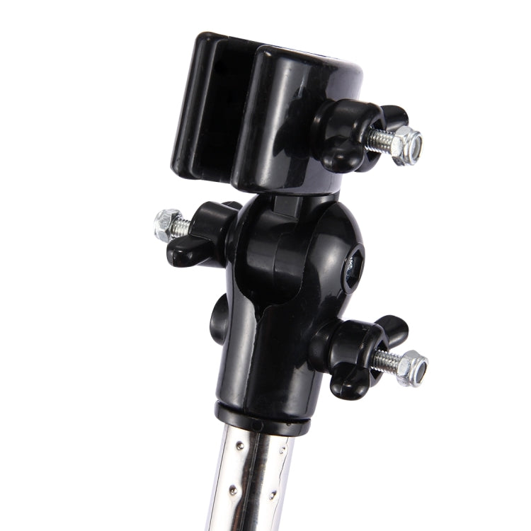 Giá đỡ ô dù xe đạp bằng thép không gỉ có thể gập lại và điều chỉnh góc, giá đỡ gắn điều chỉnh góc cho xe đạp mô tô