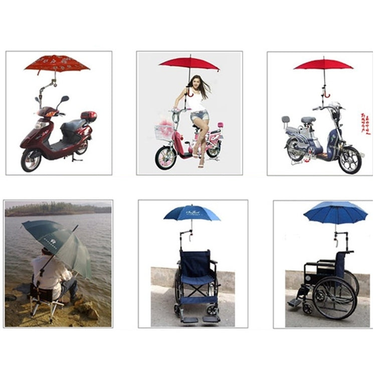 Giá đỡ ô dù xe đạp bằng thép không gỉ có thể gập lại và điều chỉnh góc, giá đỡ gắn điều chỉnh góc cho xe đạp mô tô
