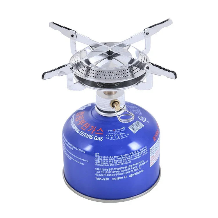 Bếp gas cắm trại ngoài trời dùng cho dã ngoại có thể gấp gọn, bếp gas di động gấp gọn