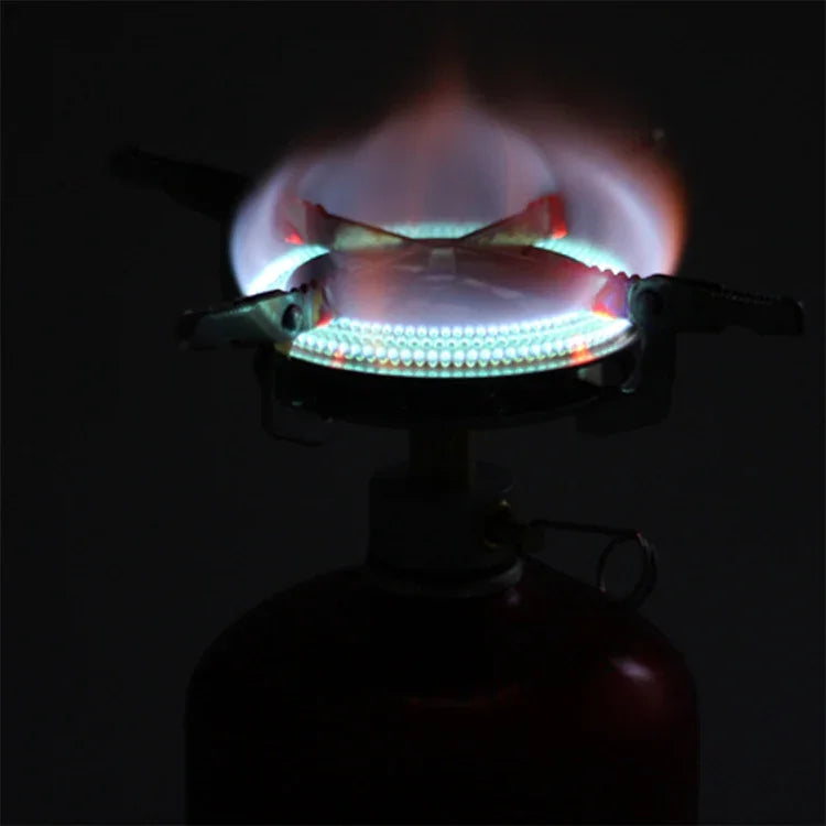 Bếp gas cắm trại ngoài trời dùng cho dã ngoại có thể gấp gọn, bếp gas di động gấp gọn