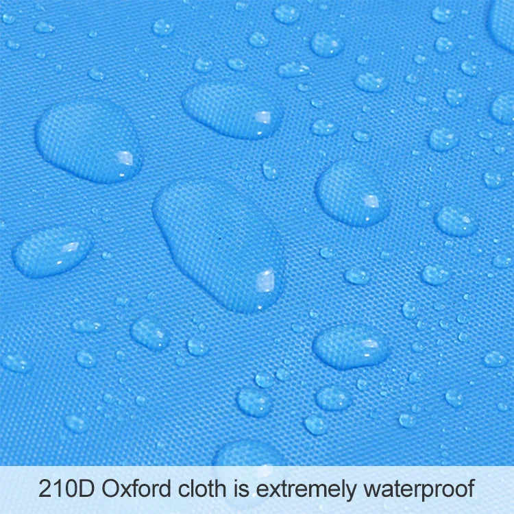 Bạt mái lều dã ngoại, dã ngoại bãi biển làm từ vải Oxford chống thấm 420D (kích thước: 215x215cm), màu xanh lính, màu xám, màu xanh dương, màu cam