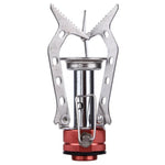 Bếp gas thép không gỉ siêu nhỏ gọn di động ngoài trời WH-S001, WH-S001