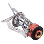 Bếp gas thép không gỉ siêu nhỏ gọn di động ngoài trời WH-S001, WH-S001