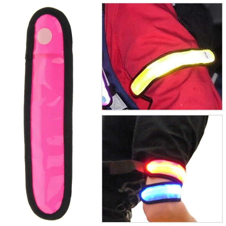 Đèn LED dạ quang gắn kẹp pin, đèn LED polymer, màu tím, màu xanh lá, màu cam