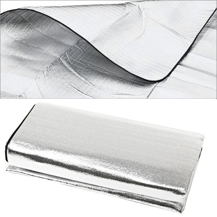 Đệm chống ẩm bằng nhôm đôi dày 7mm / đệm ngủ cắm trại, kích thước: 200cm x 200cm, màng nhôm 200cm x 200cm