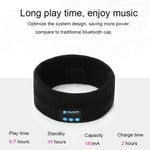 Băng đô thể thao My-Call Bluetooth V5.0 không dây cho iPhone 6 & 6s / iPhone 5 & 5S / iPhone 4 & 4S và các thiết bị Bluetooth khác, Băng đô âm nhạc màu đen, xám đậm, xám